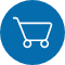 Grocery shopping icon