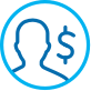 Income requirement symbol