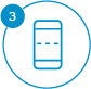 IT security verified shield icon