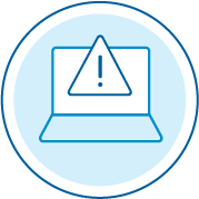 Citi Bank laptop warning