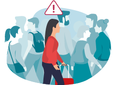 Secure banking travel awareness